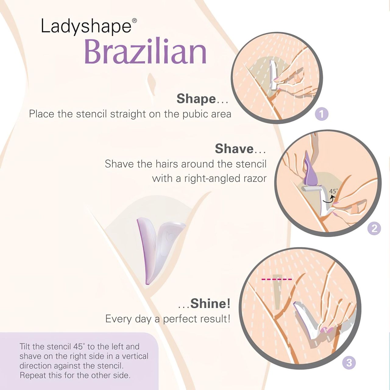 Ladyshape - fazonborotva (brazíl)