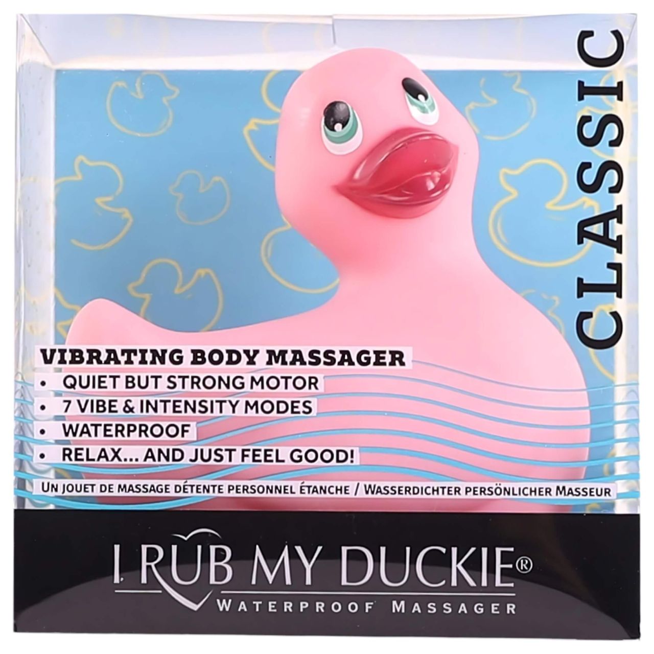 My Duckie 2.0 - játékos kacsa vízálló csiklóvibrátor (pink)