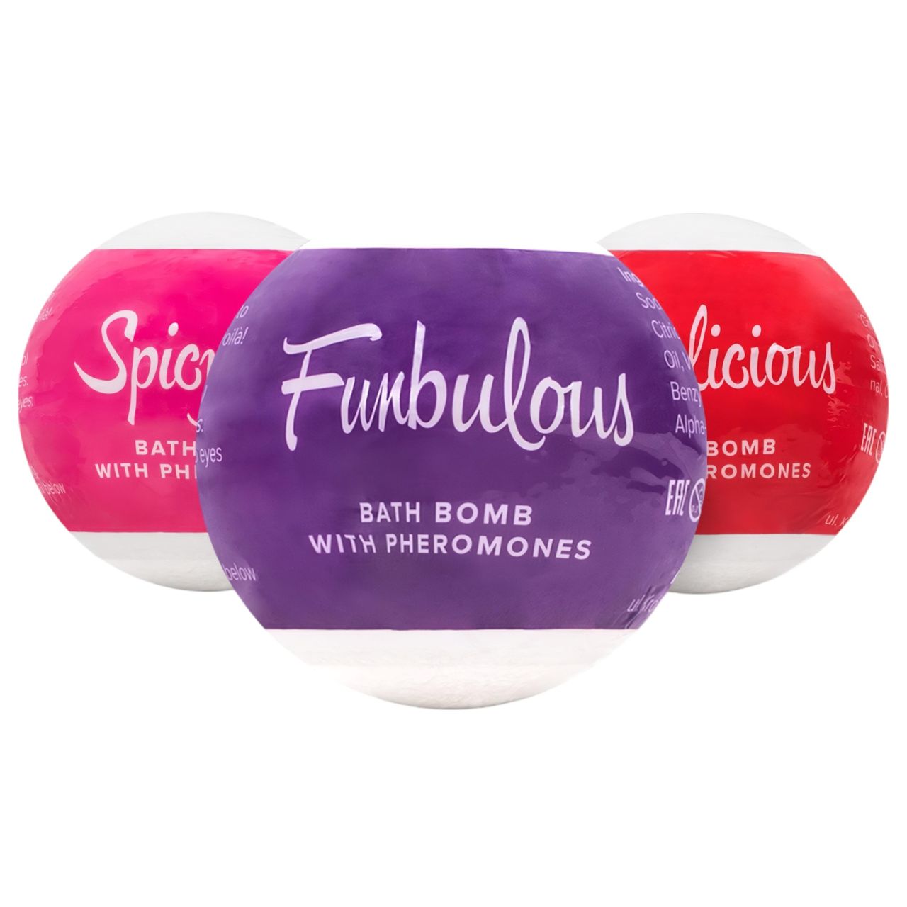 Obsessive Fruity - feromonos fürdőbomba (100g)