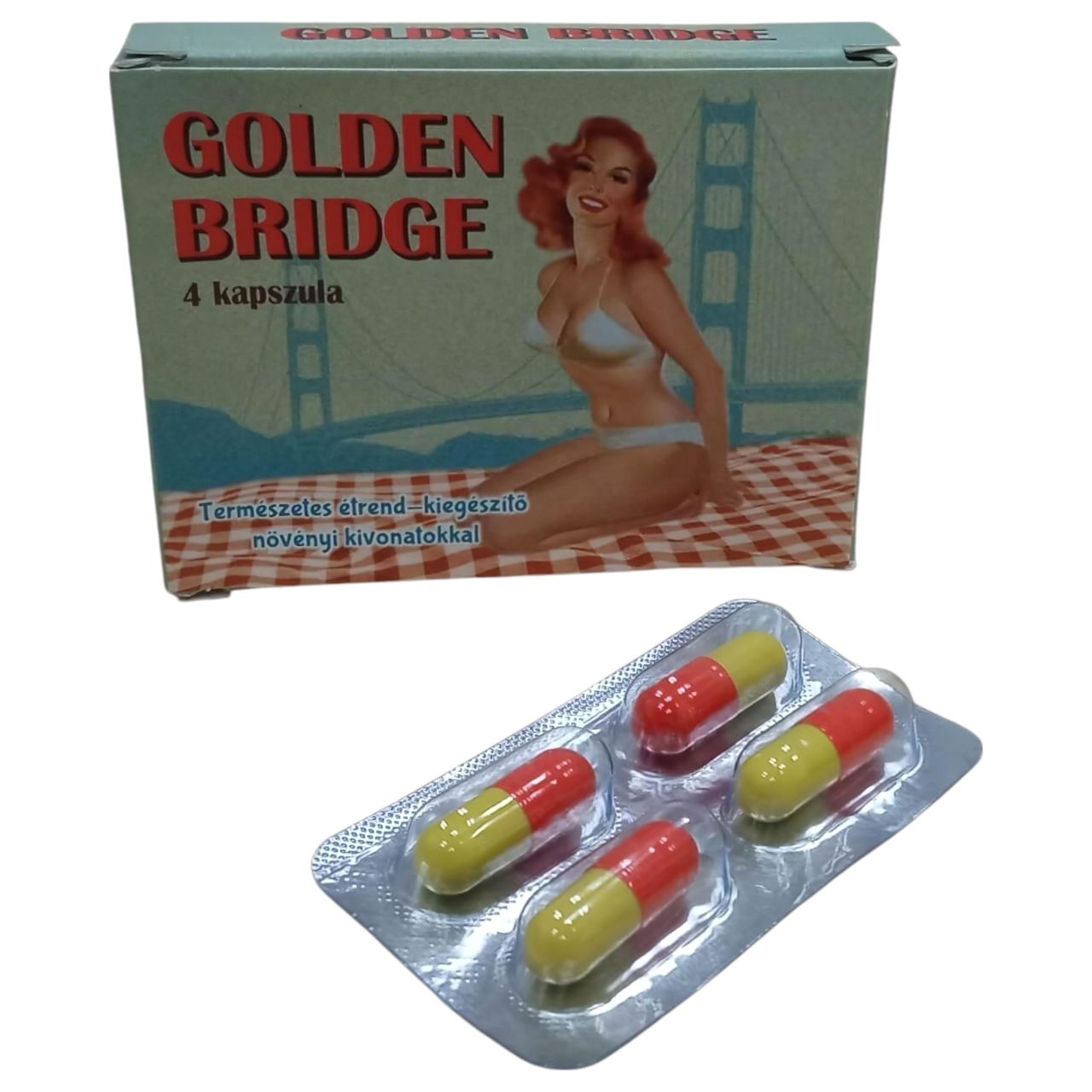 Golden Bridge - étrend-kiegészítő növényi kivonatokkal (4db)