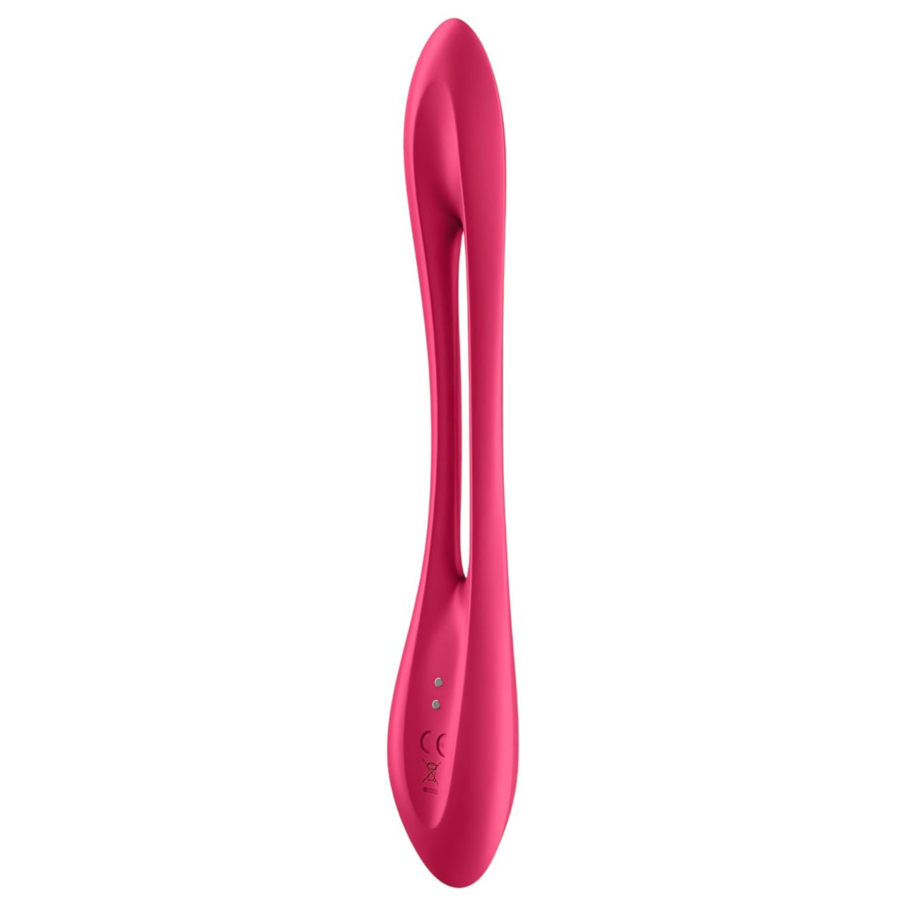 Satisfyer Elastic Joy - akkus, flexibilis párvibrátor (piros)