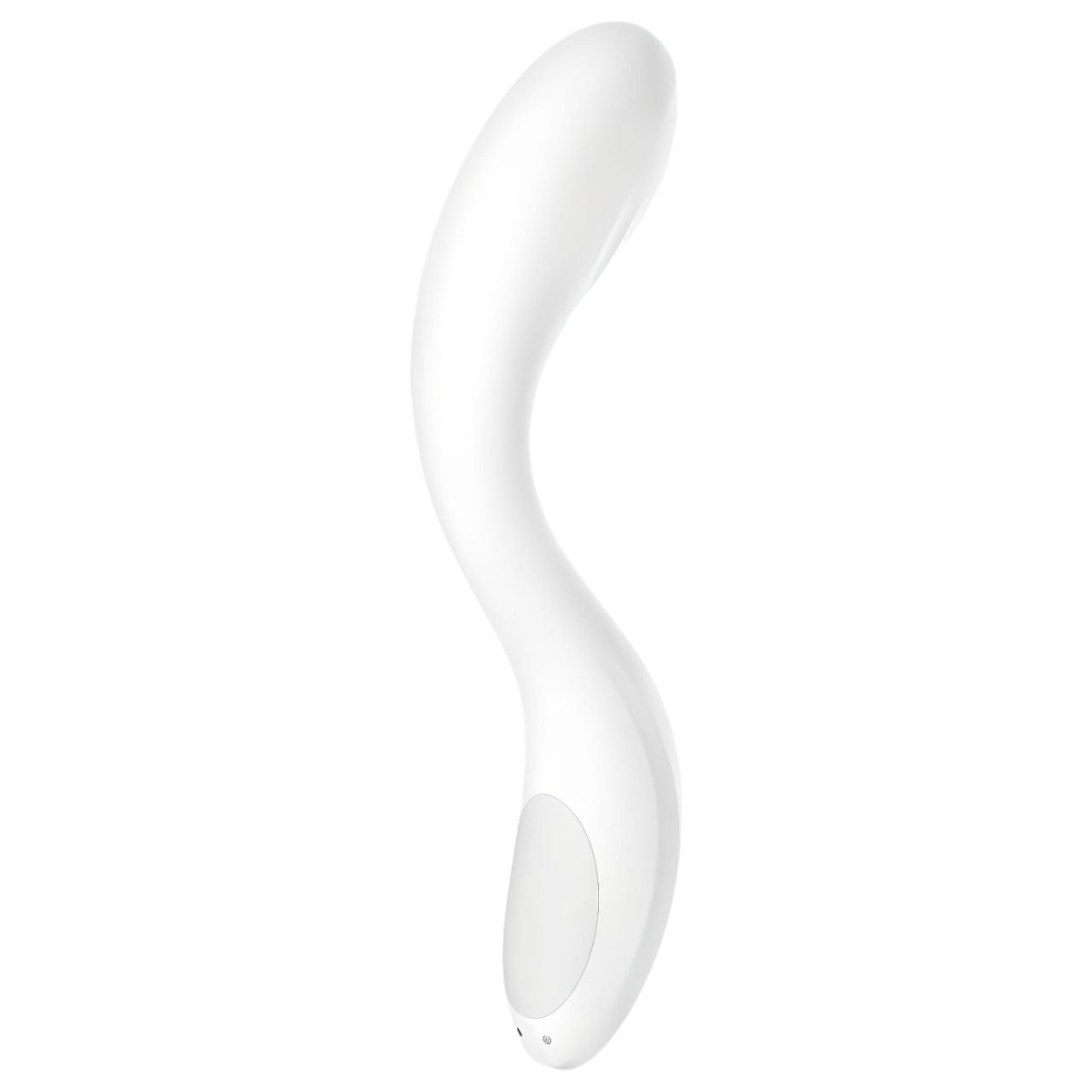 Satisfyer Rrrolling - akkus, mozgó golyós G-pont vibrátor (fehér)