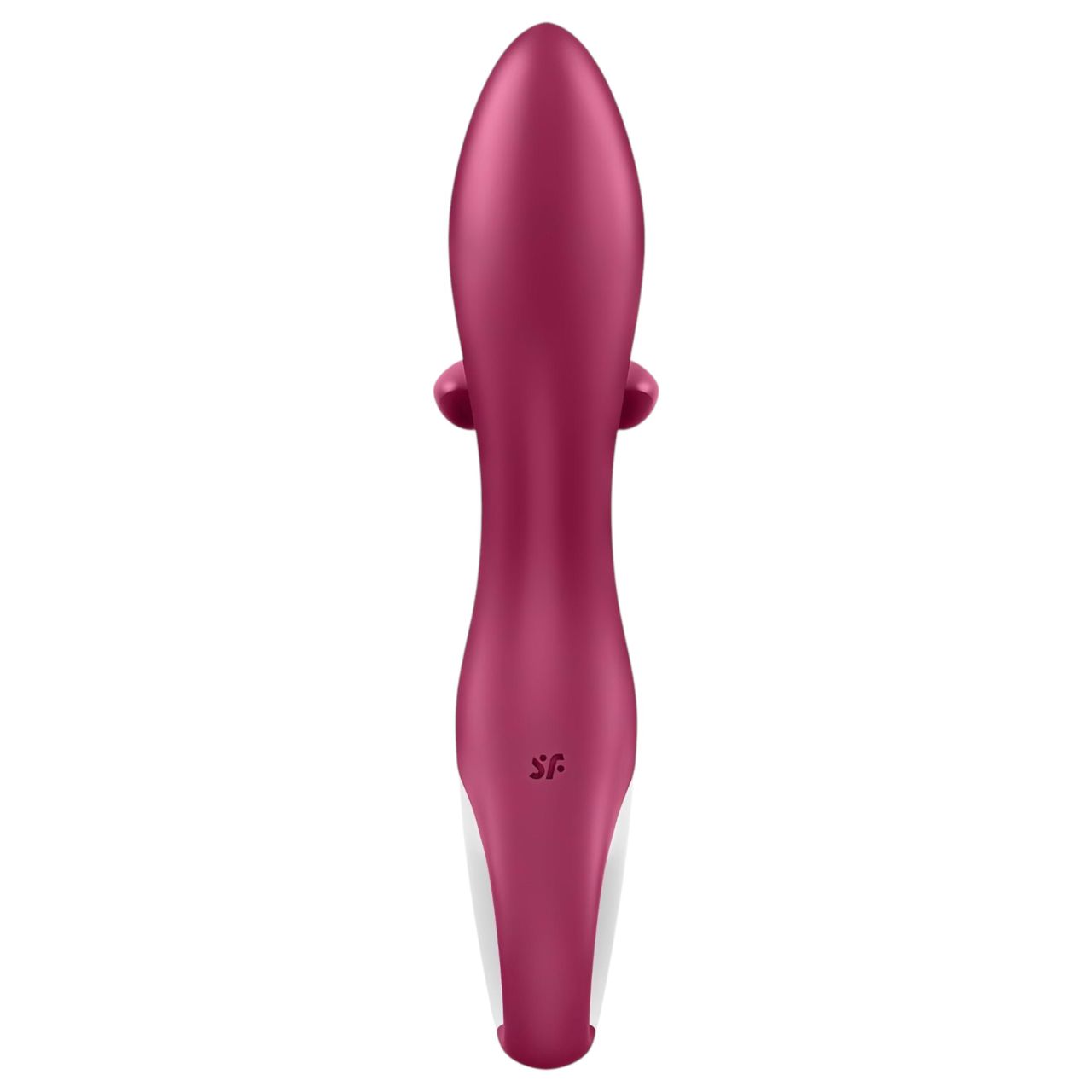 Satisfyer Embrace Me - akkus, csiklókaros vibrátor (piros)