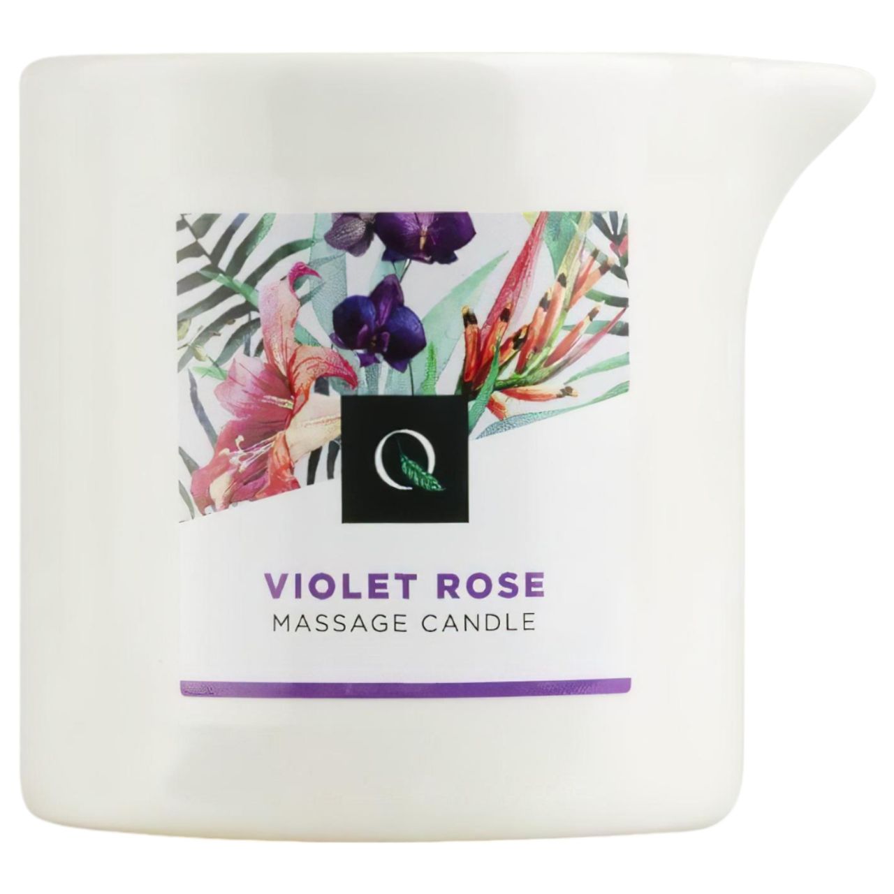 Exotiq Violet Rose - masszázsgyertya (60g)