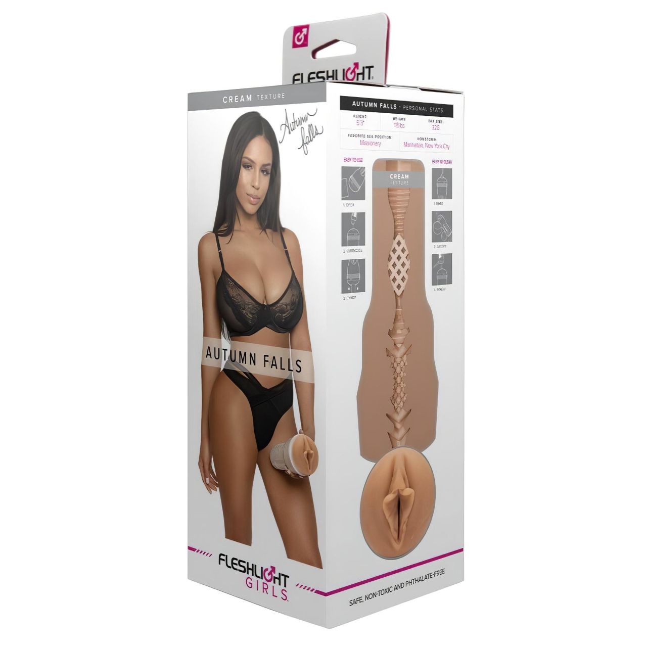 Fleshlight Autumn Falls Cream - élethű vagina (natúr)