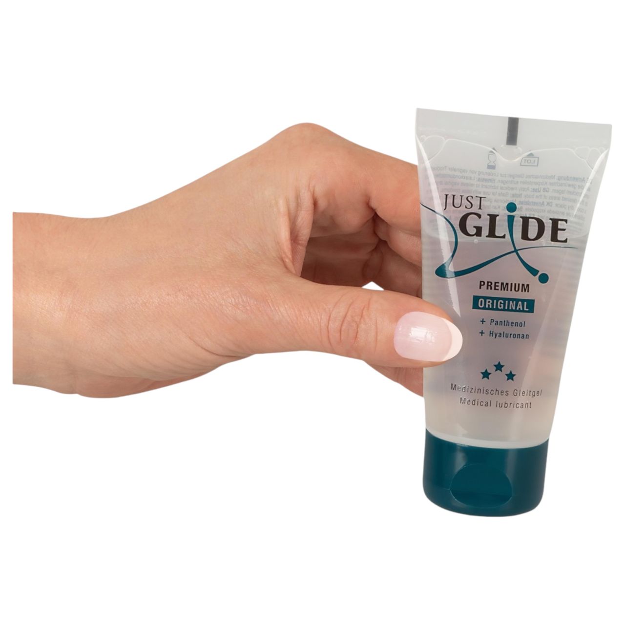 Just Glide Premium Original - vegán, vízbázisú síkosító (50ml)