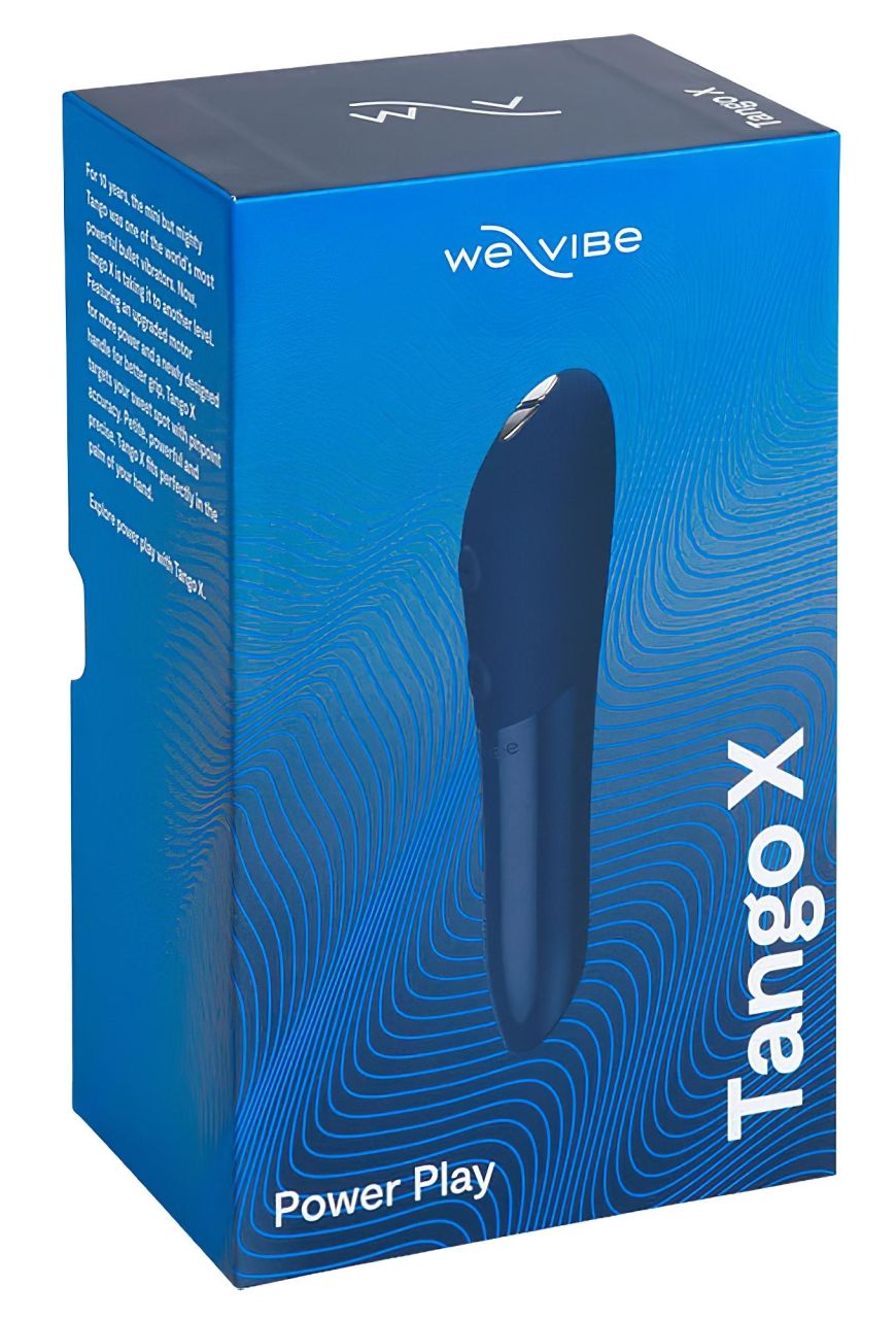 We-Vibe Tango X - akkus, vízálló rúdvibrátor (királykék)