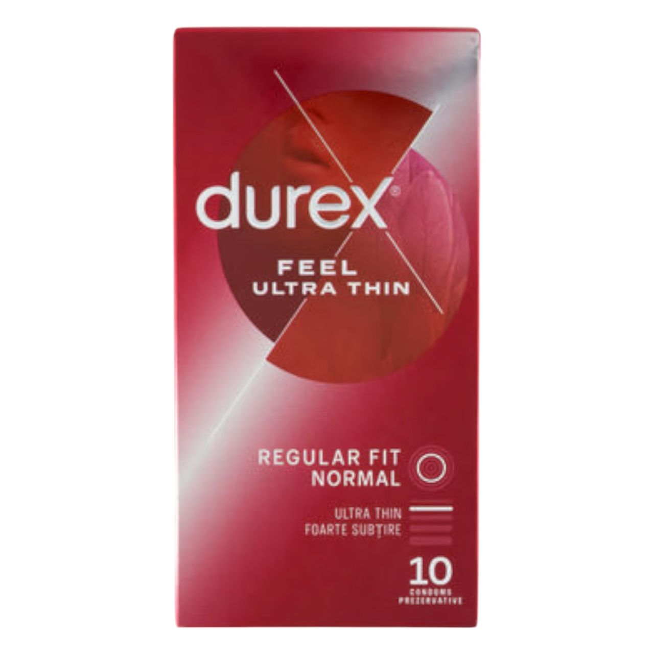 Durex Feel Ultra Thin - ultra élethű óvszer (10db)