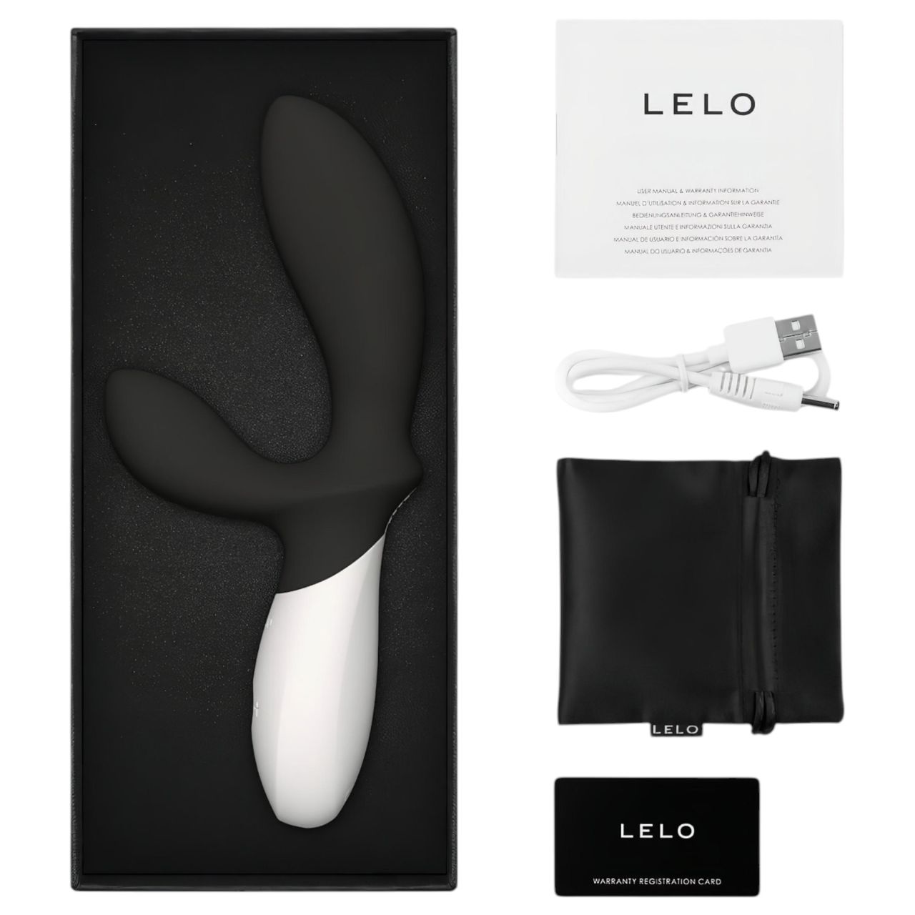 LELO Loki Wave 2 - akkus, vízálló prosztata vibrátor (fekete)