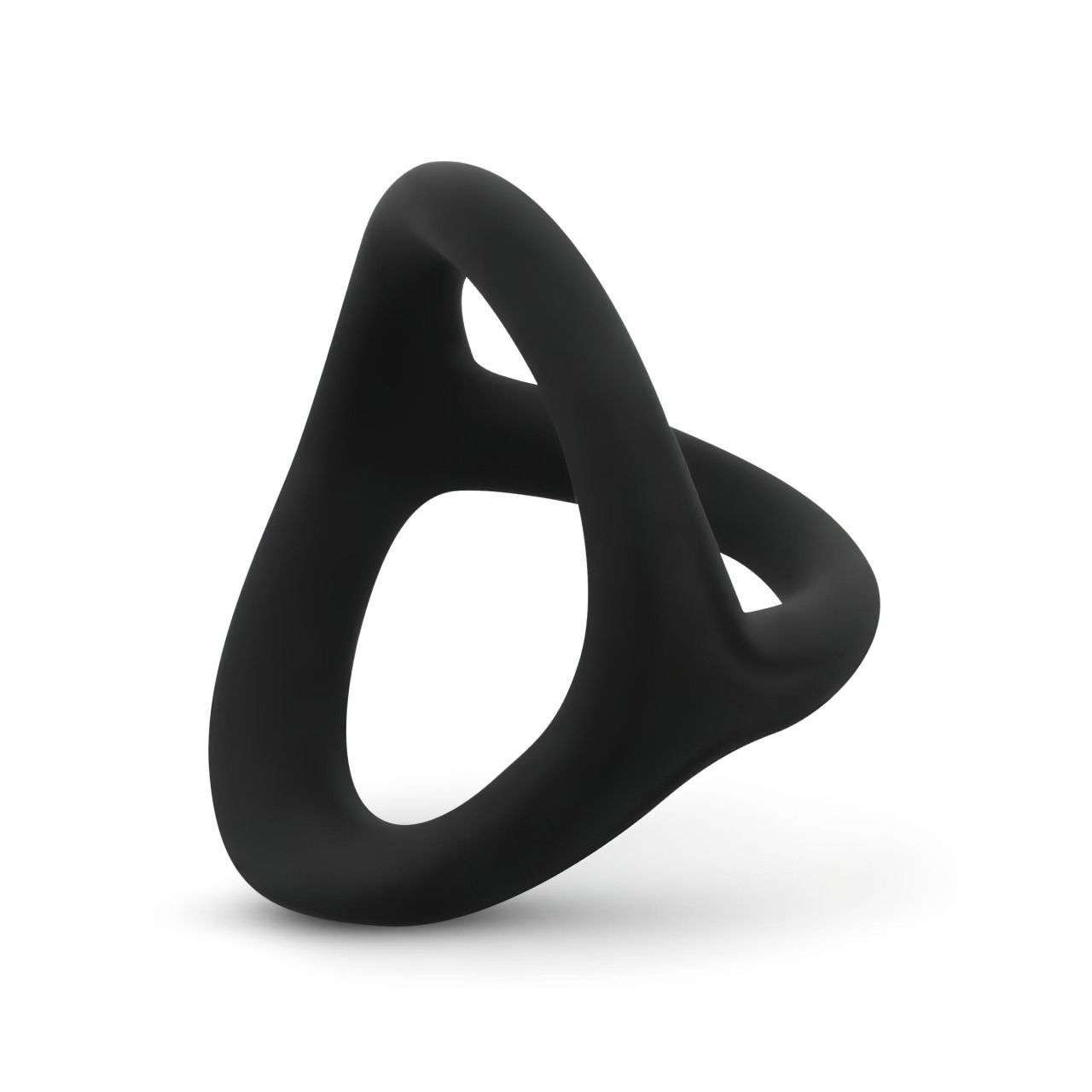 Easytoys Desire Ring - rugalmas pénisz- és heregyűrű (fekete)