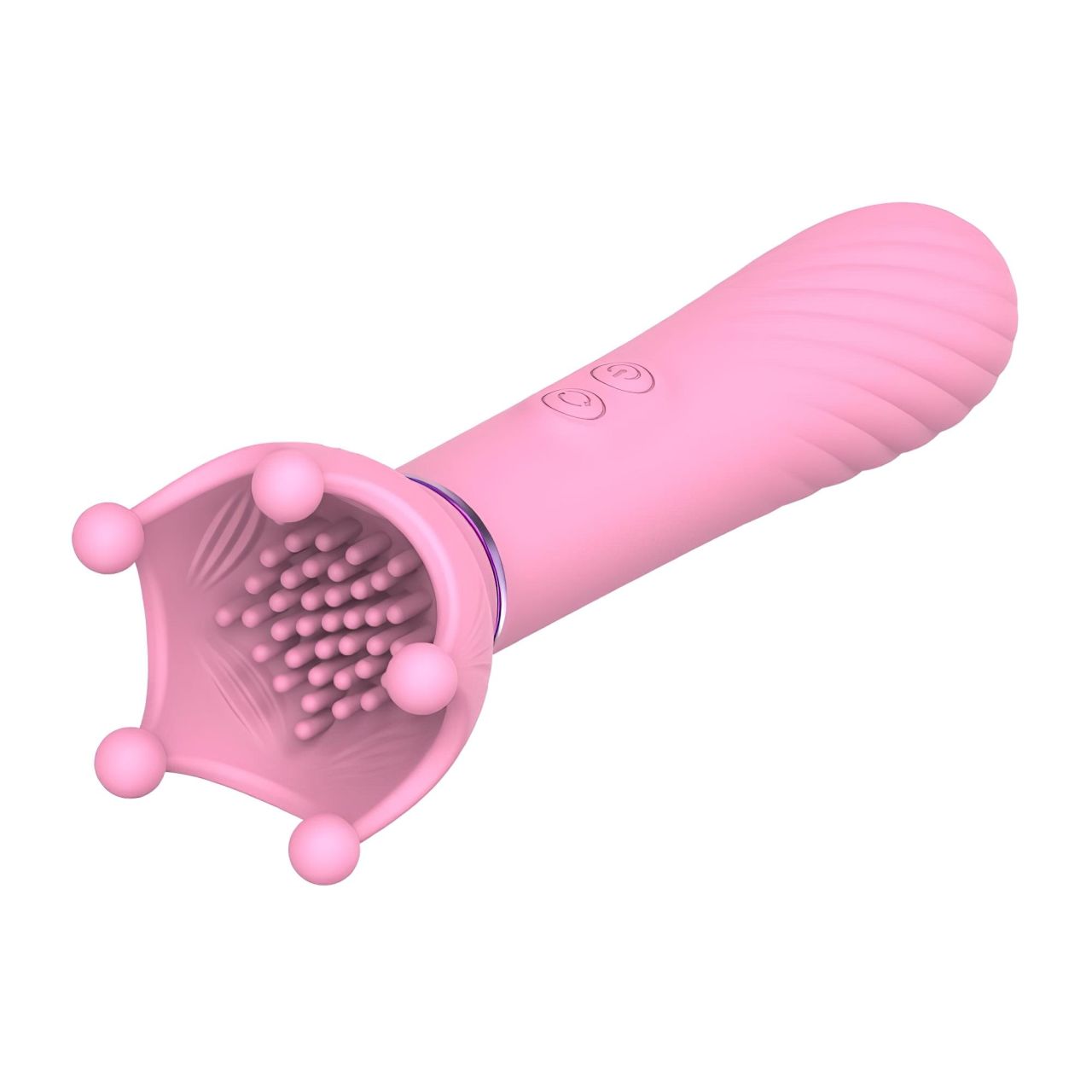 Sunfo - mellbimbó és G-pont vibrátor (pink)