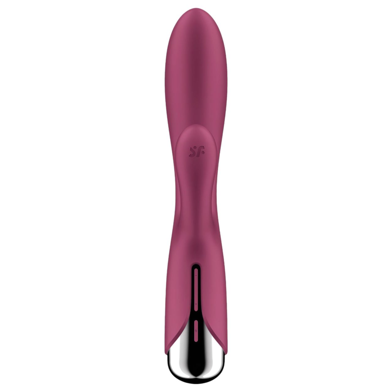 Satisfyer Spinning Rabbit 1 - forgó csiklókaros vibrátor (piros)