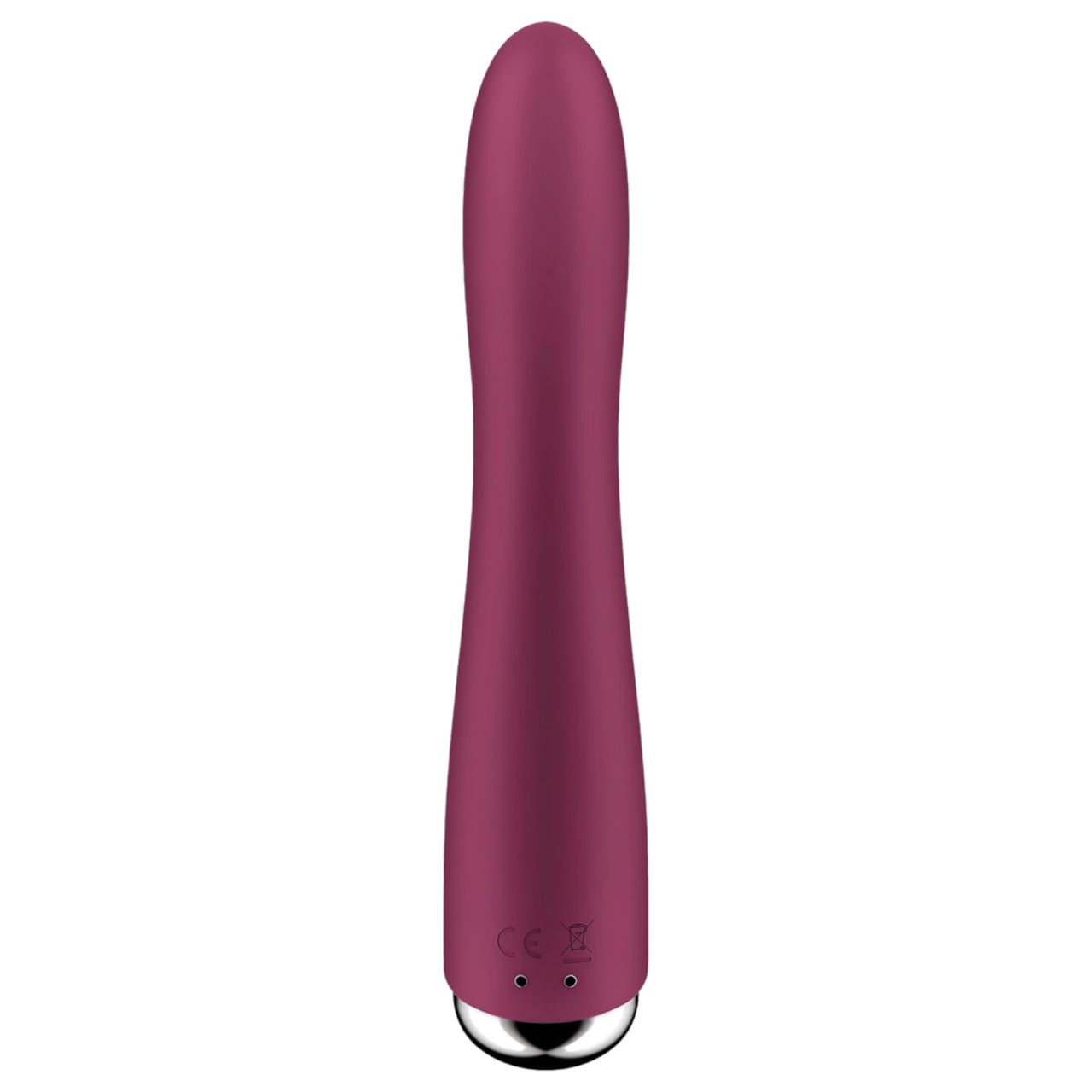 Satisfyer Spinning Vibe 1 - forgó fejes G-pont vibrátor (piros)