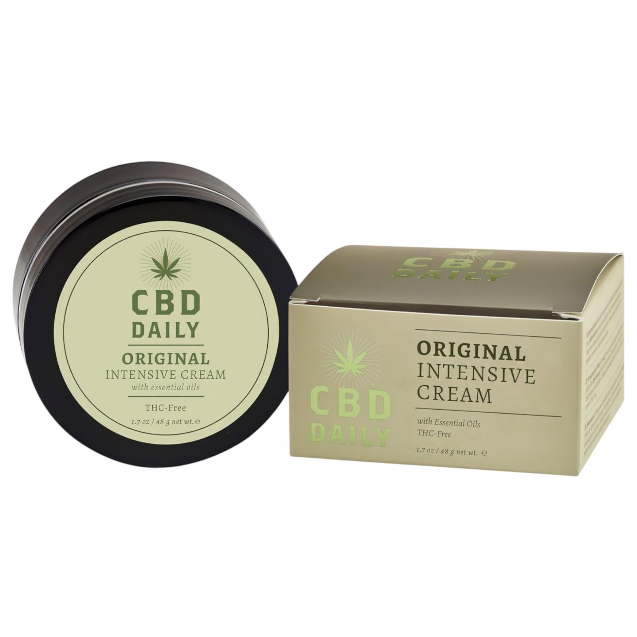 CBD Daily - kannabisz olaj alapú bőrápoló krém (48g)