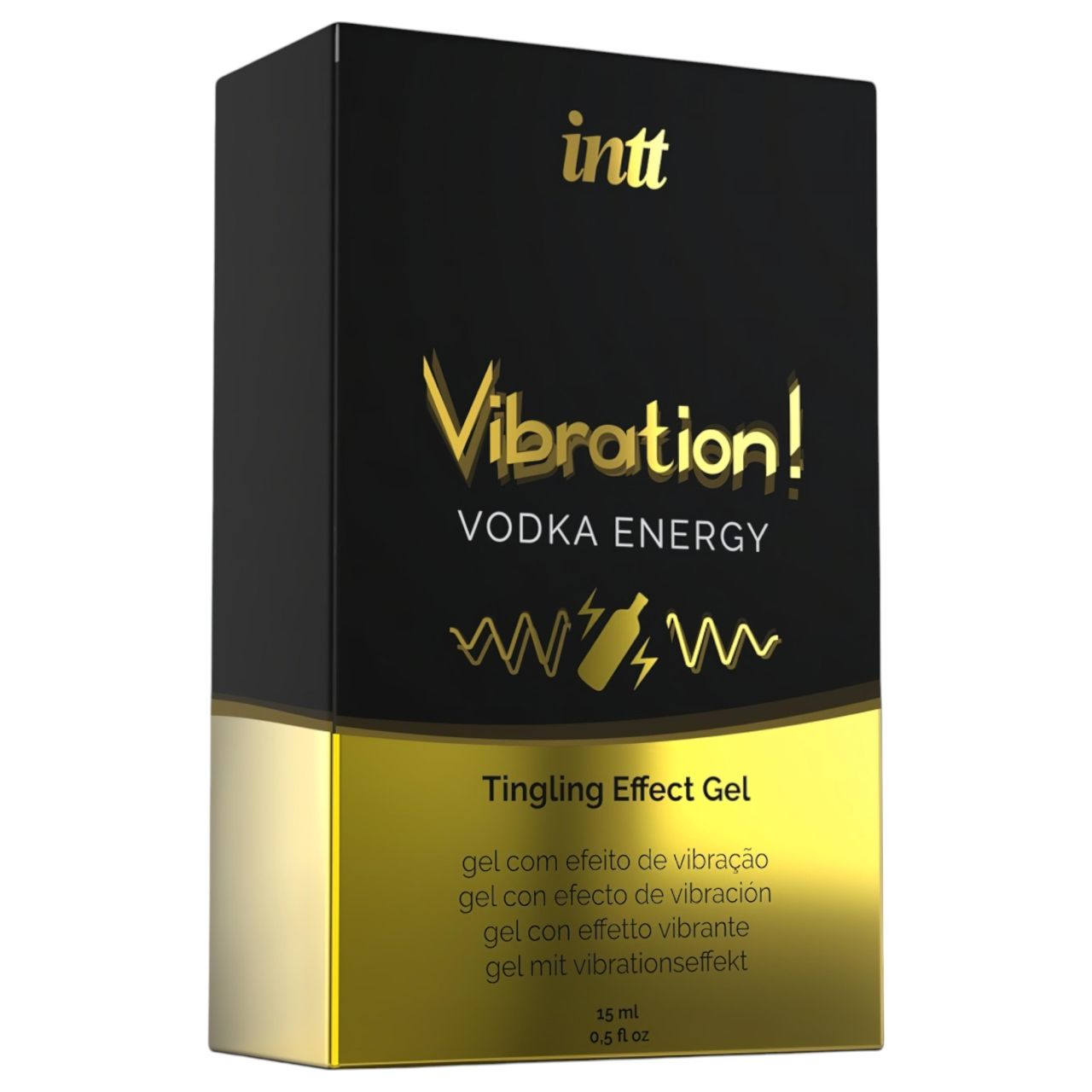 Intt Vibration! - folyékony vibrátor - Vodka Energy (15ml)