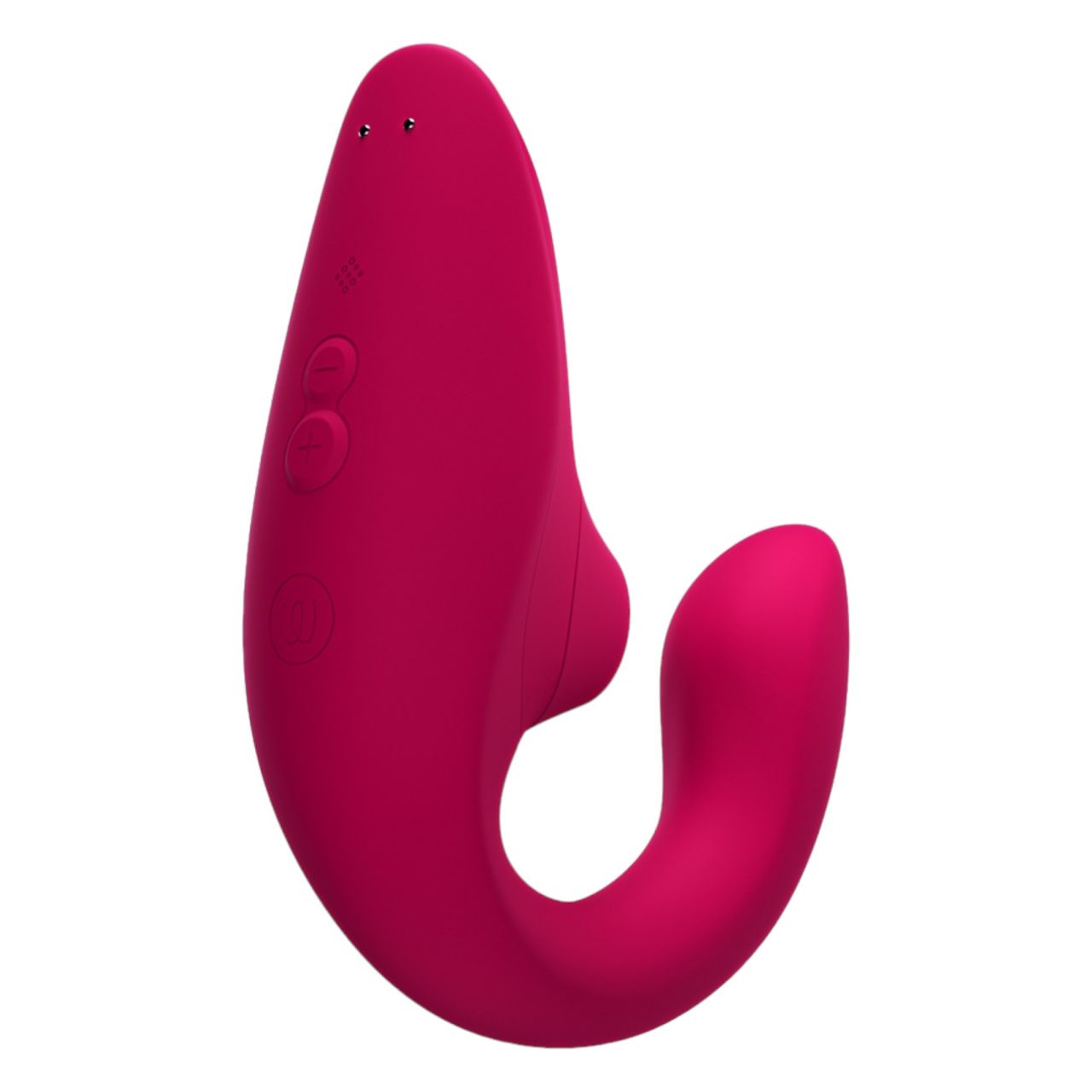 Womanizer Blend - hajlítható G-pont vibrátor és csiklóizgató (pink)