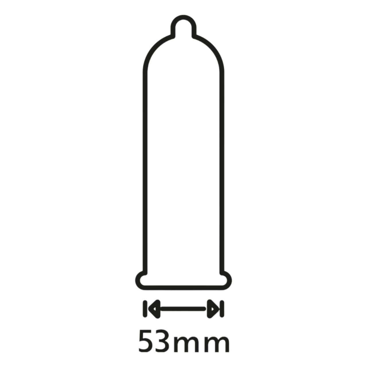 Secura Extra Fun - pontozott óvszer - 53mm (12db)