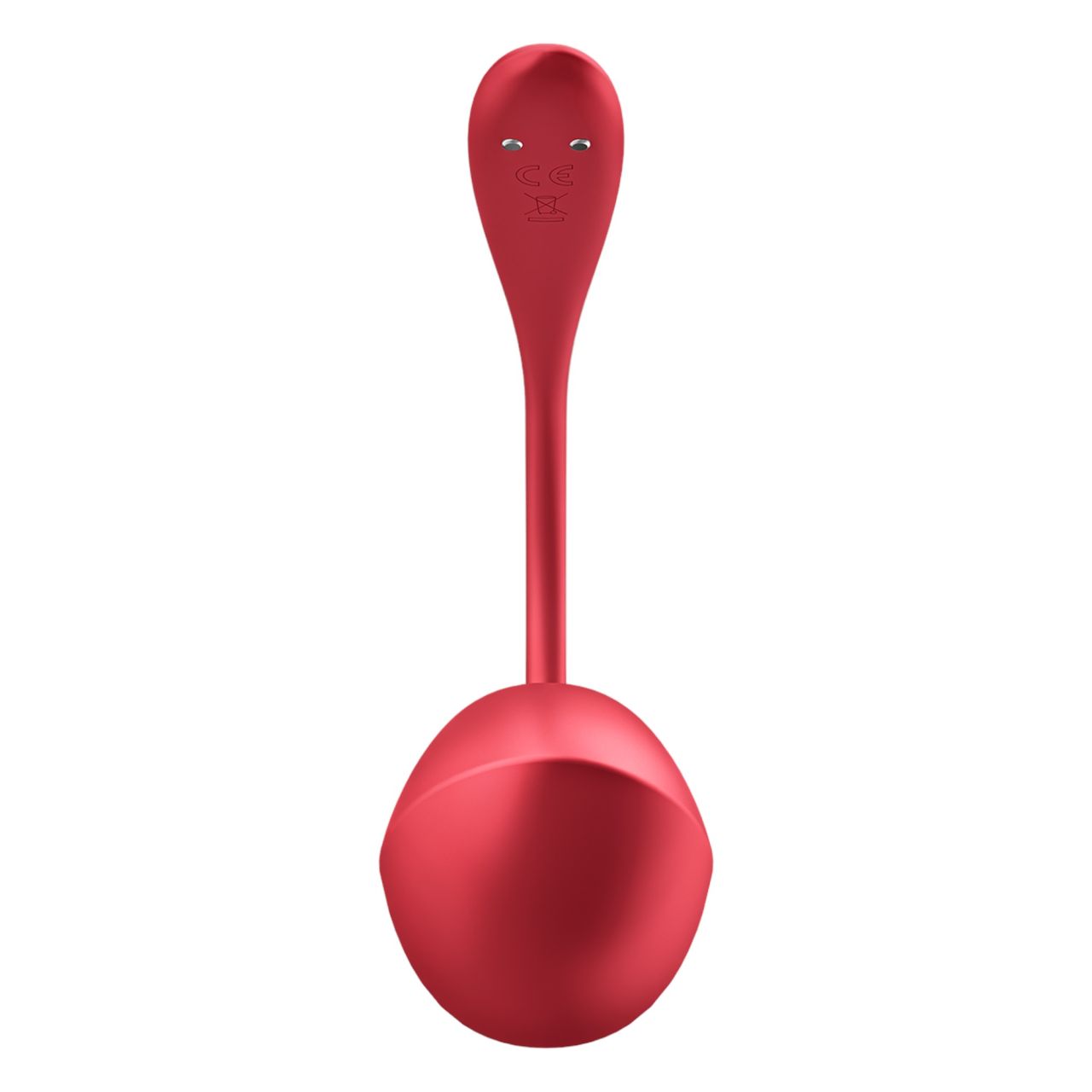 Satisfyer Shiny Petal - rádiós vibrációs tojás (piros)