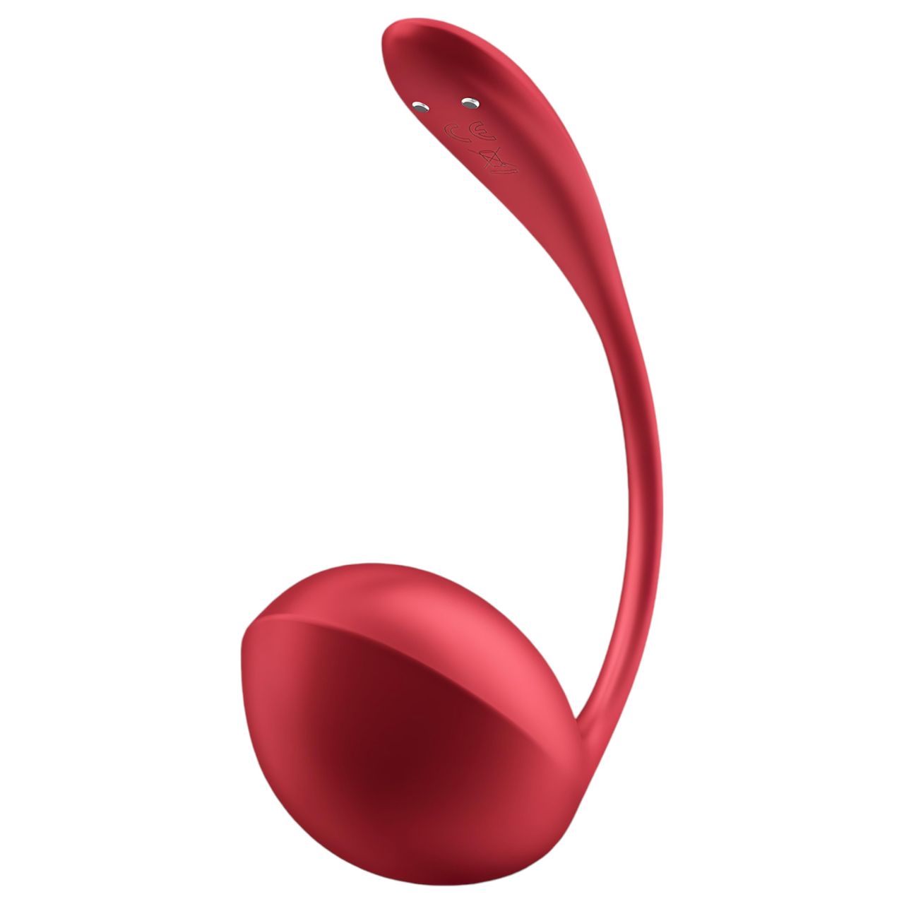 Satisfyer Shiny Petal - rádiós vibrációs tojás (piros)