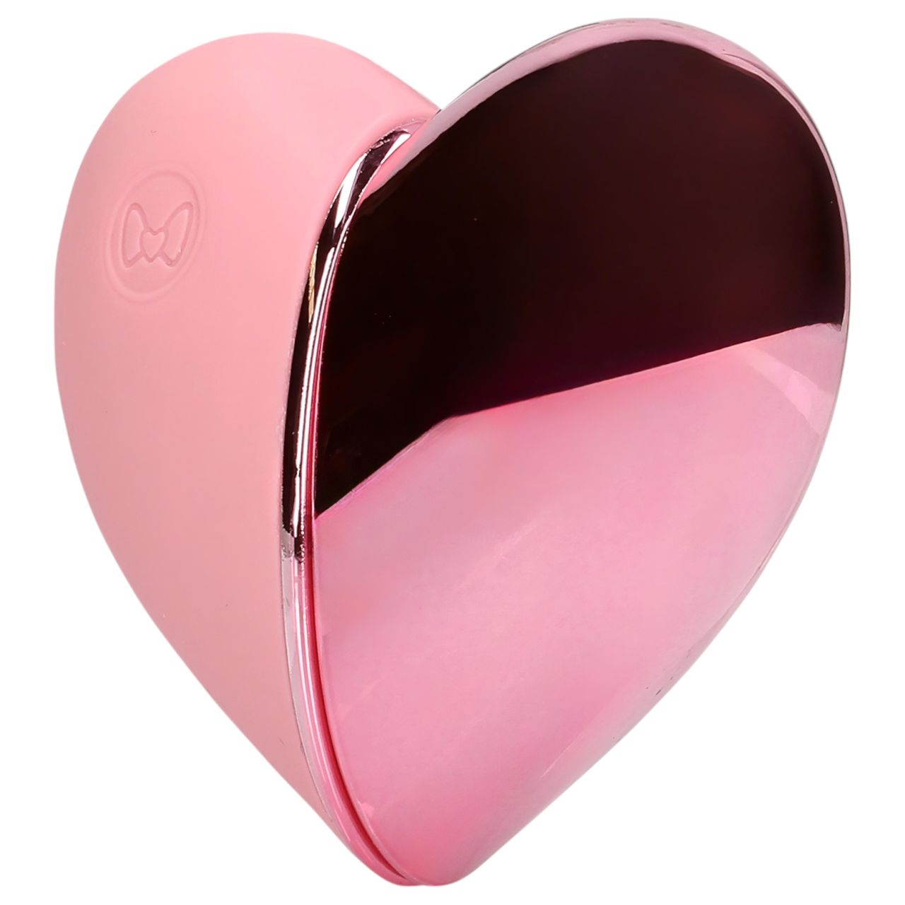 Loveline Tapping Heart - akkus csiklóizgató vibrátor (pink)