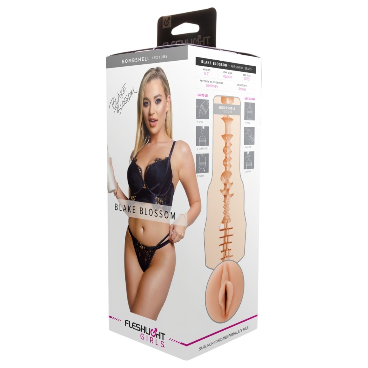 / Fleshlight Blake Blossom Bombshell - élethű műpunci (natúr)