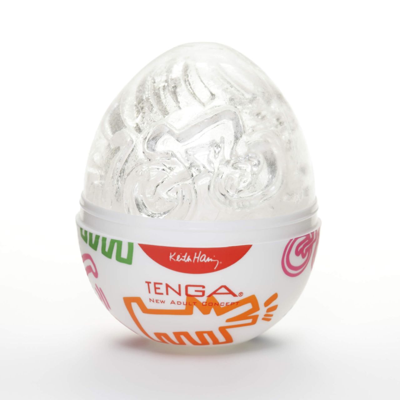 TENGA Egg Keith Haring Street - maszturbációs tojás (1db)