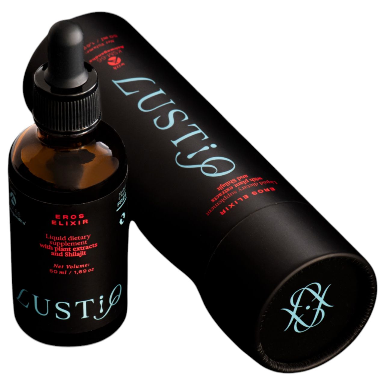 Lustiq Eros Elixir - férfi vágyfokozó cseppek (50ml)