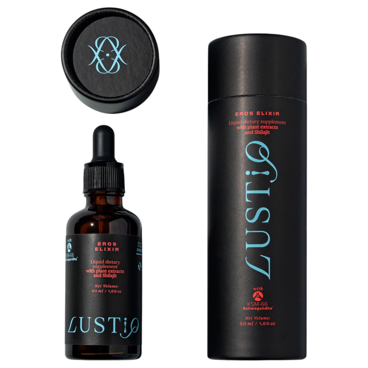 Lustiq Eros Elixir - férfi vágyfokozó cseppek (50ml)