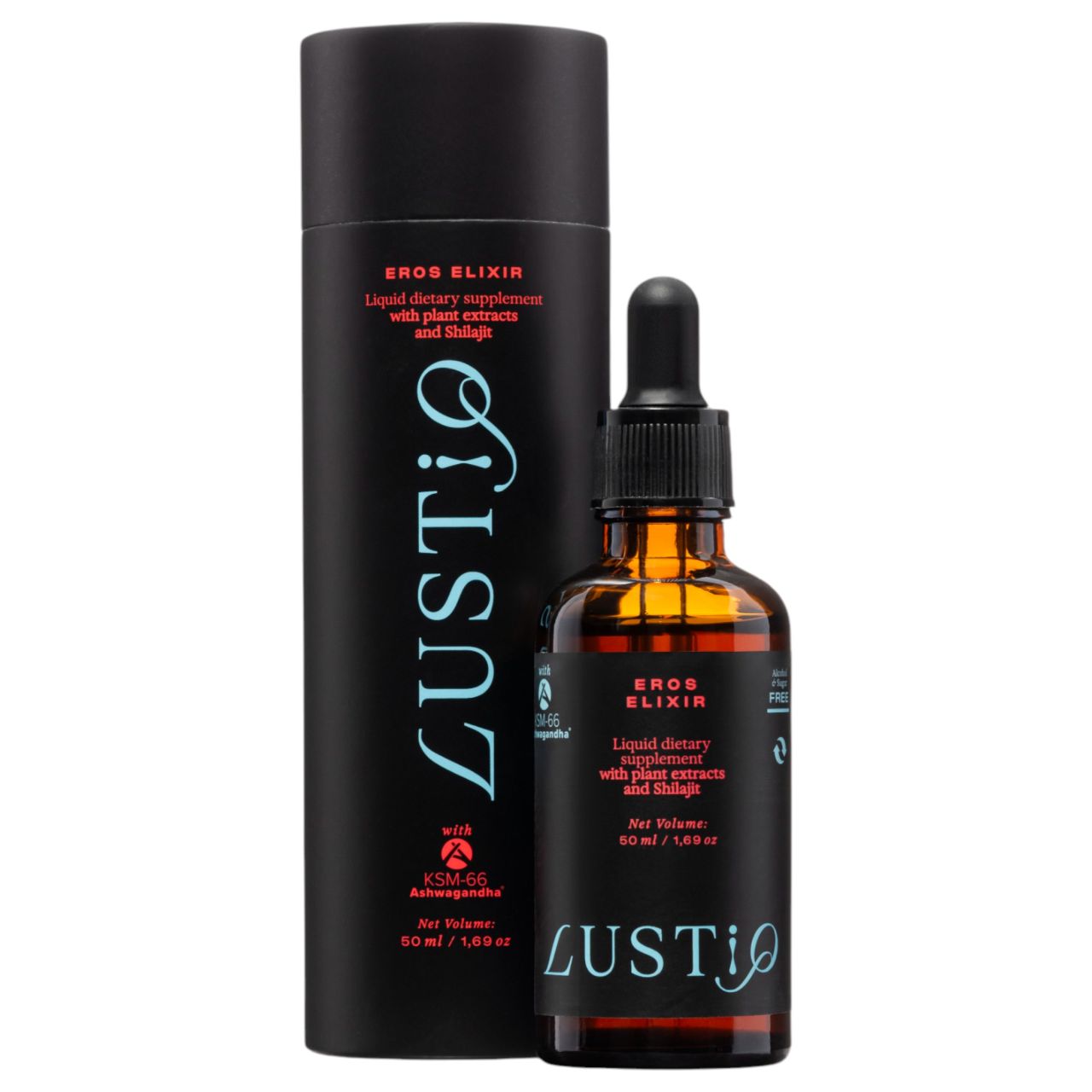 Lustiq Eros Elixir - férfi vágyfokozó cseppek (50ml)