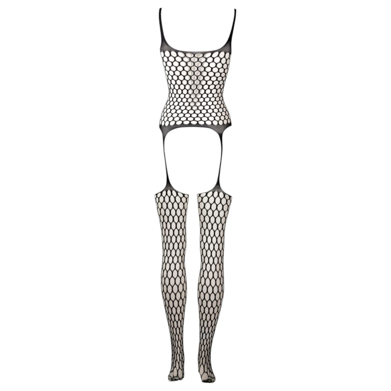 Le Désir - pöttyös necc szett - (fekete) - S-XL